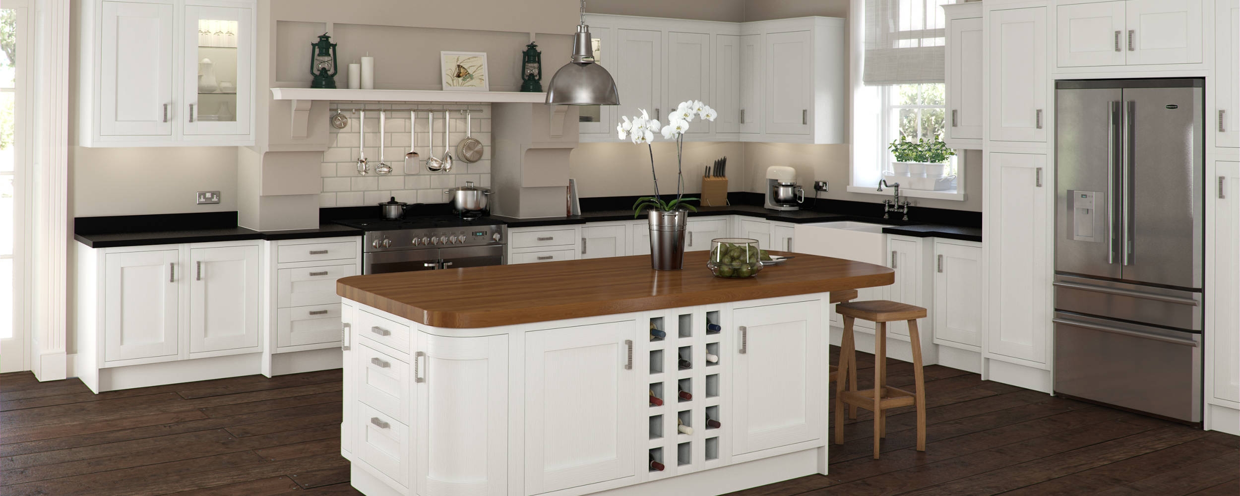 Traditional Kitchens Edinburgh Oak Kitchens Edinburgh Shaker